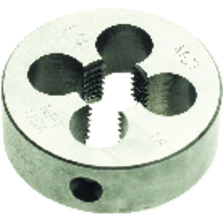 Morse Threading Die, Adjustable Round Split, Series 1198, Imperial, 1418, NPT, 12 Thickness, 112 D 31253